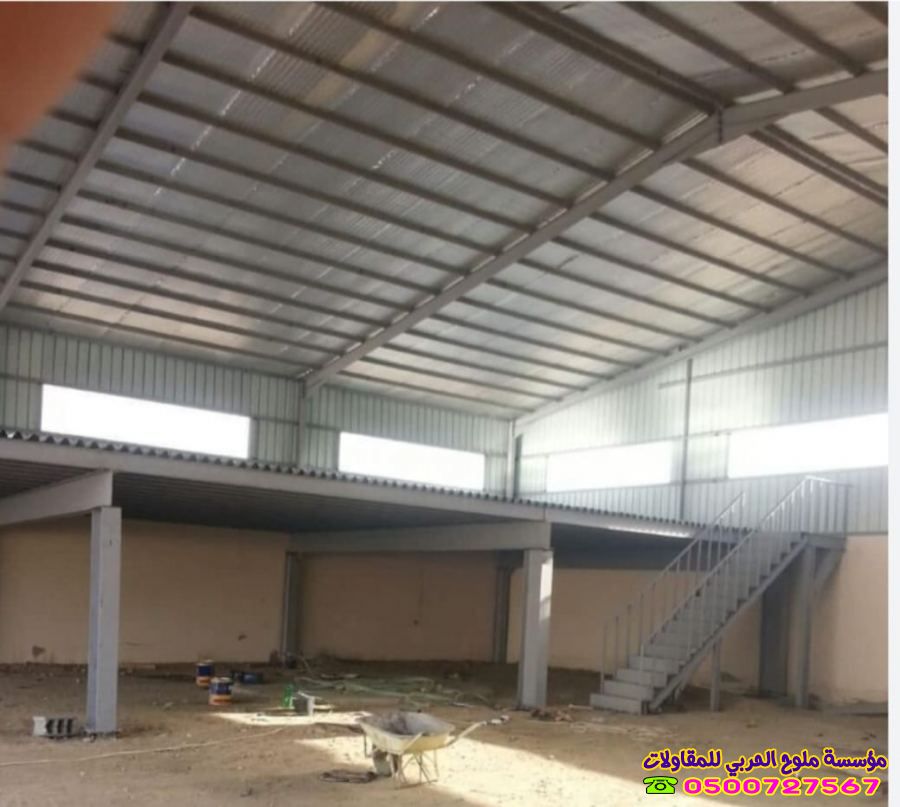 تركيب تقسيم مستودعات ساندويتش وديكورات بجدة 